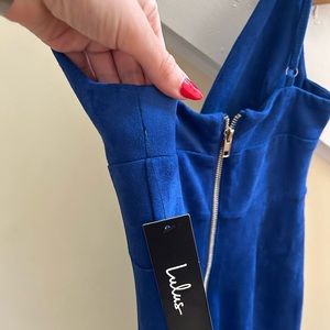 Lulus blue bodycon dress
